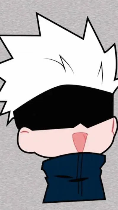 ai character: Chibi GOJO!!!♡ background