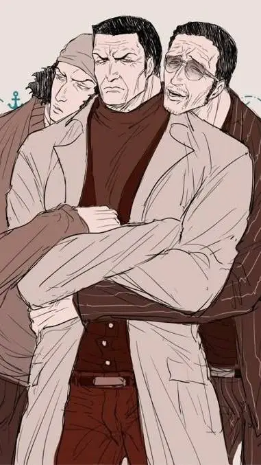 ai character: 3 Admirals  background