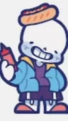 ai character: Sans background