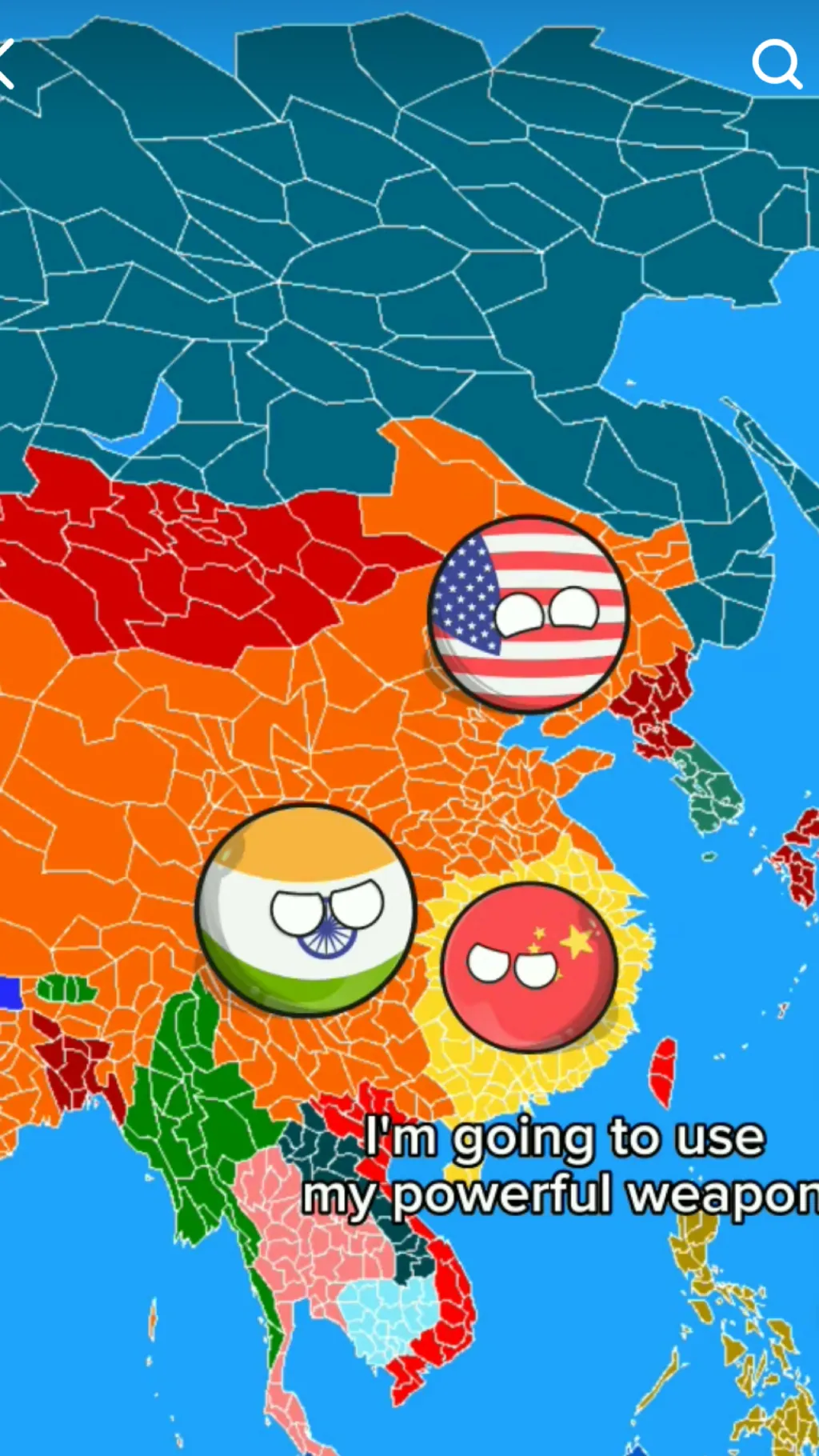 ai character: Countryhumans ￼ background