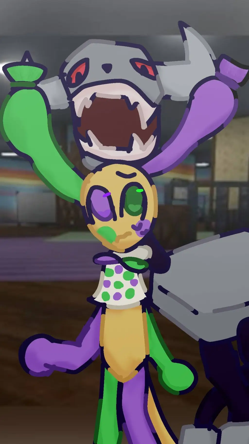 ai character: vore background