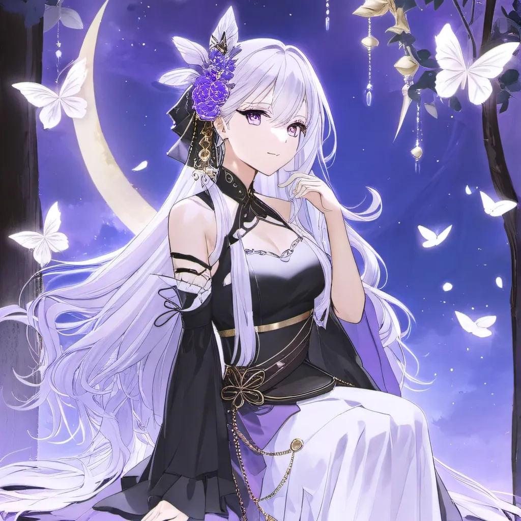 chat with ai character: Lune des Papillons