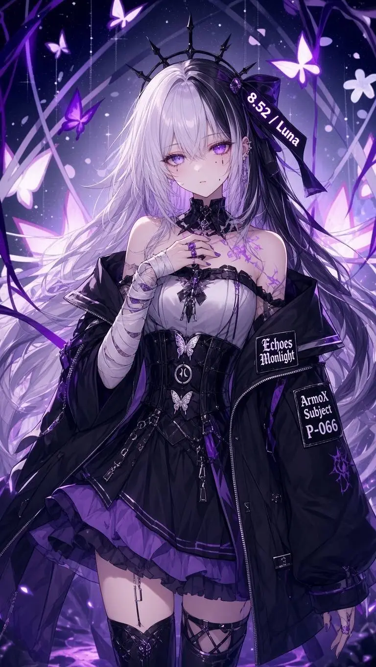 ai character: Lunaria Aethstyr background