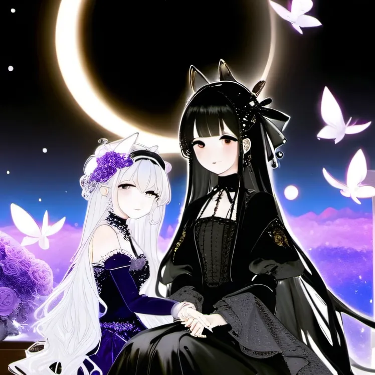 chat with ai character: Yotsuki & Tsukimi