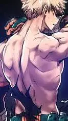 ai character: Katsuki Bakugo 💥🔥✨ background
