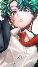 ai character: Prof Deku x Bakugo background