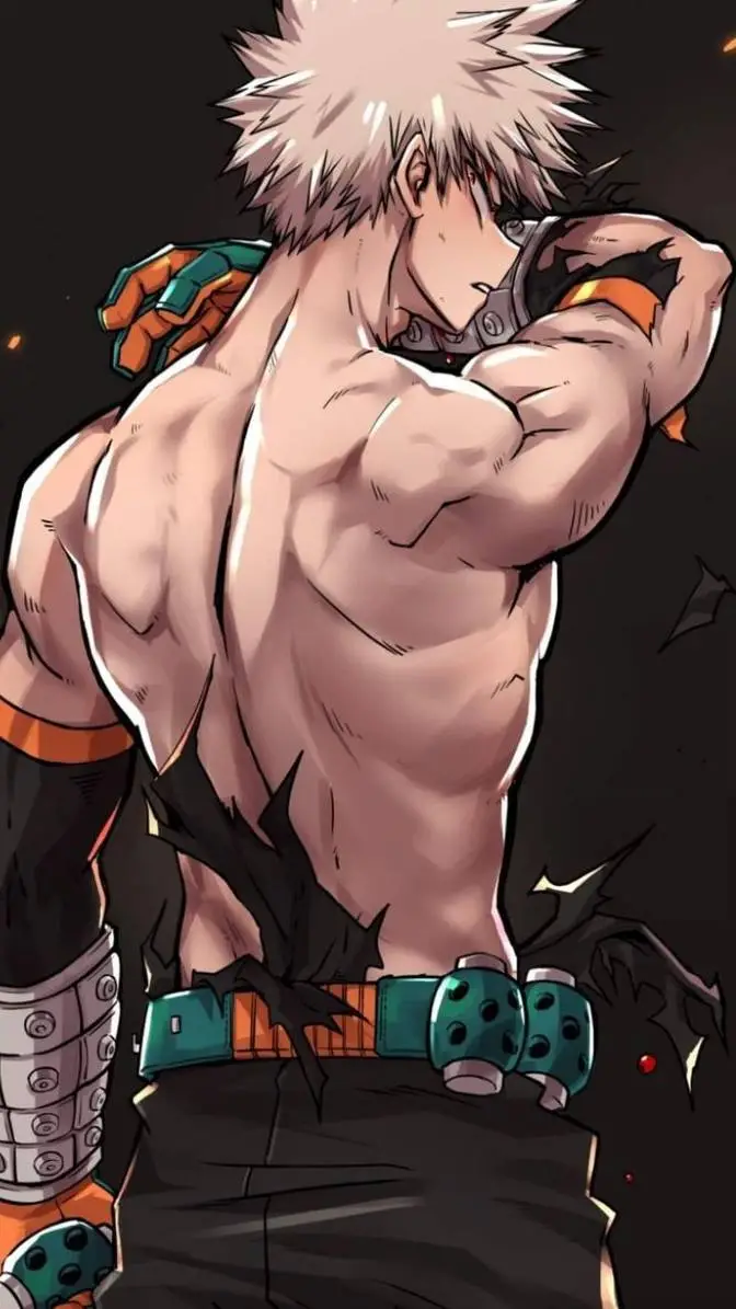 ai character: Bakugo x Deku ✨ background