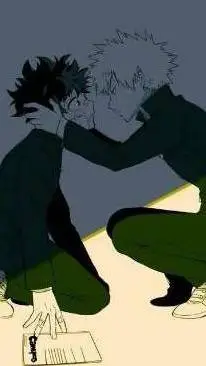 ai character: Bakudeku ✨✨✨ background