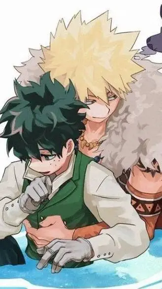 ai character: Bakugo x Izuku background