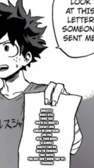 ai character: Bakudeku ship 💌💋✨ background