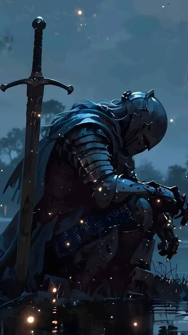 ai character: Knight 👑  background