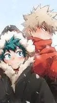 ai character: Bakugo x Deku 🏔️  background