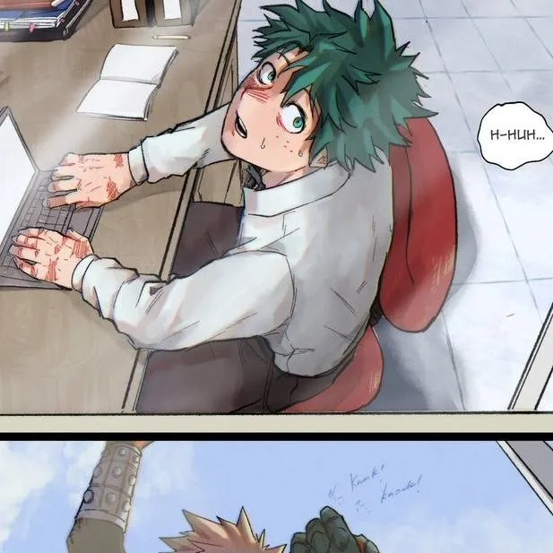 chat with ai character: Katsuki x Midoriya