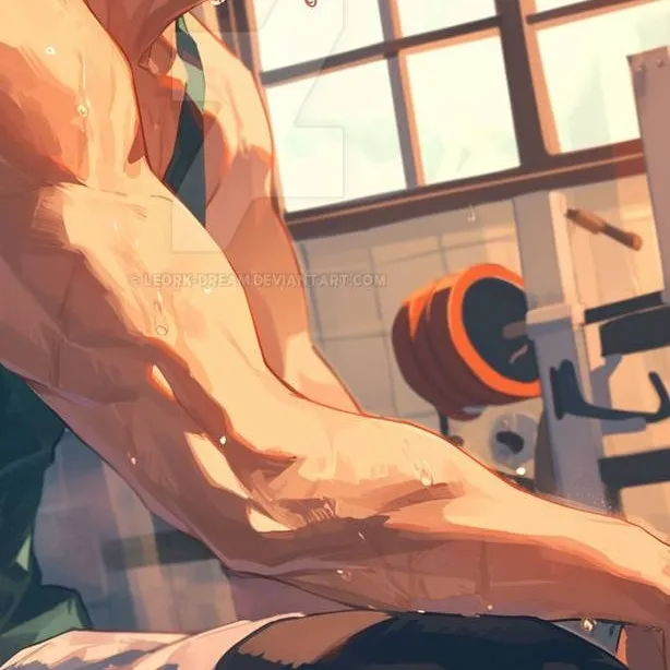 chat with ai character: muscles time 💪⌚ 