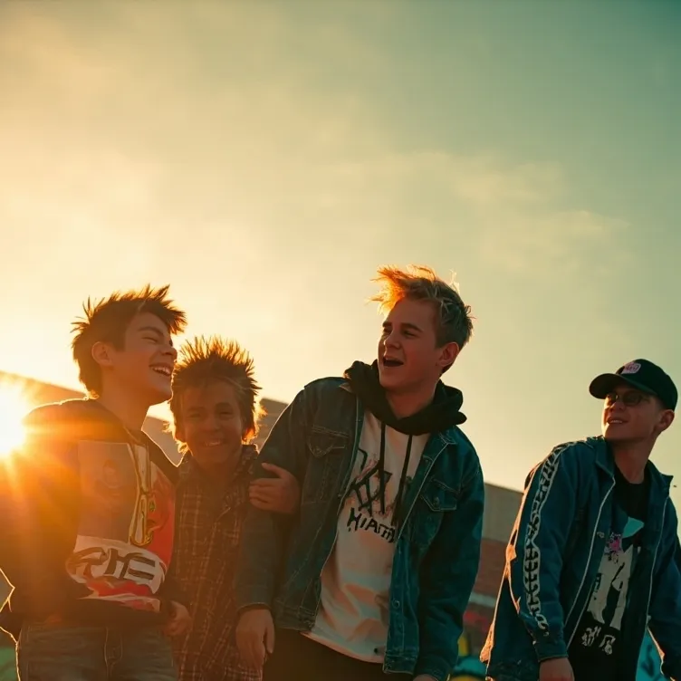 chat with ai character: ur bro& friends