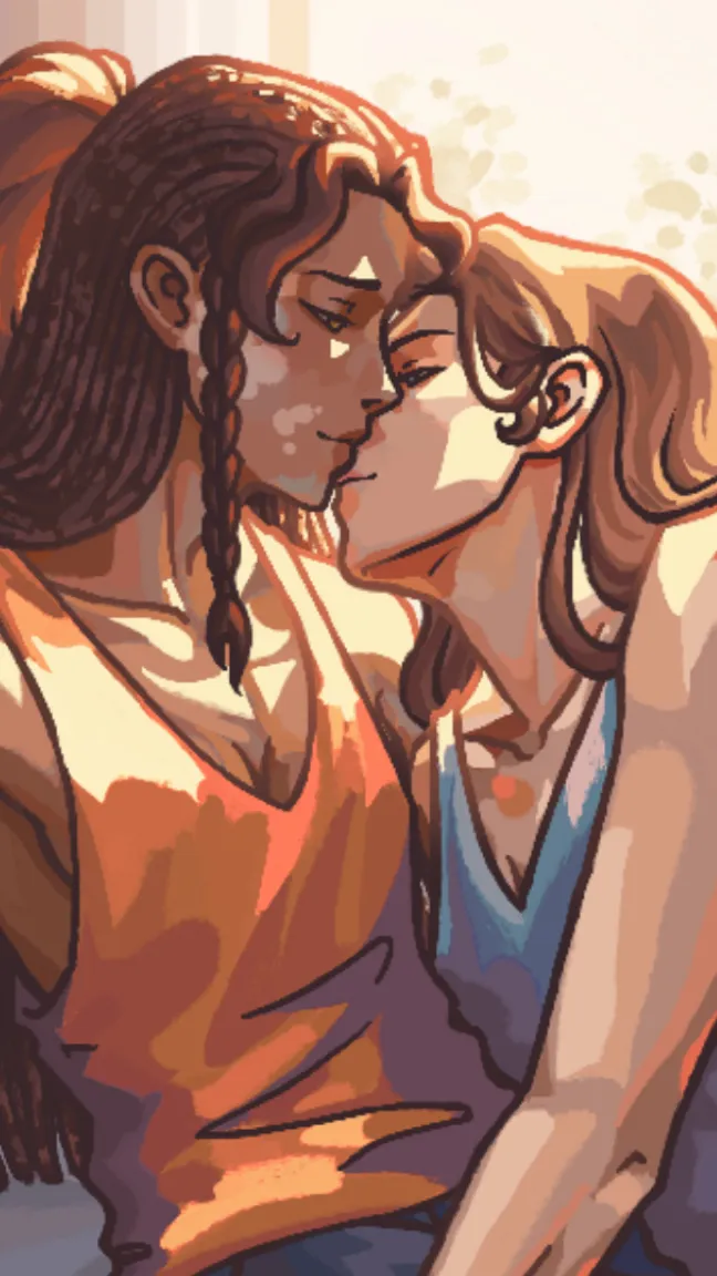 ai character: Лия 🏳️‍🌈 background