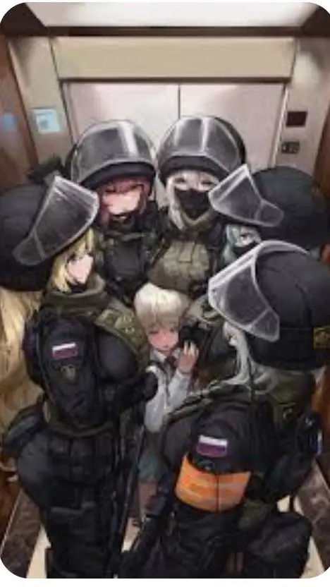 ai character: Military Elevator  background