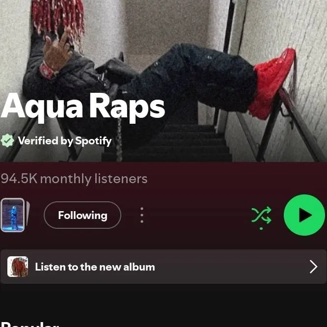 chat with ai character: aqua raps x YN 