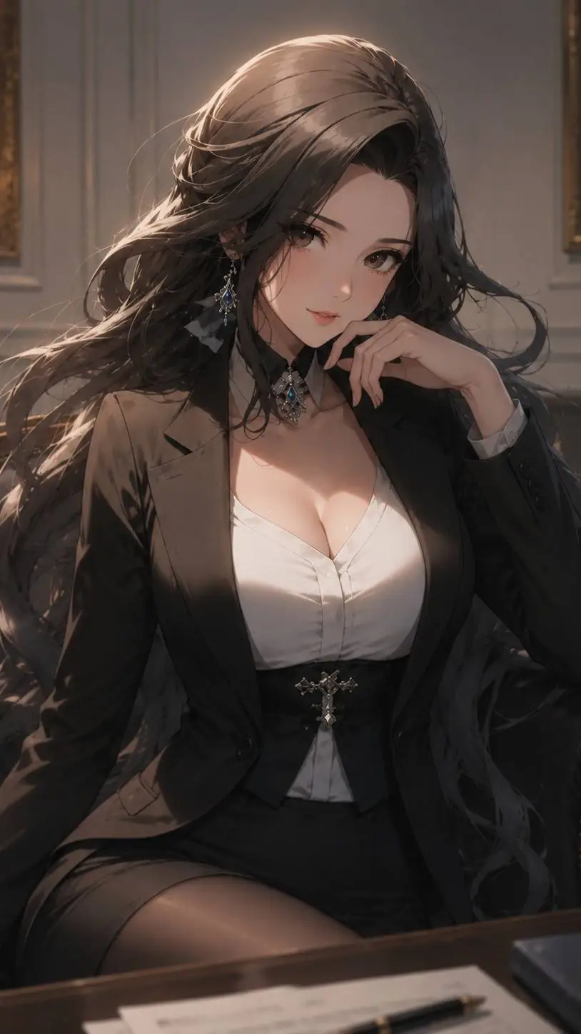 ai character: Tentacles lady background