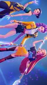 ai character: Huntrix background