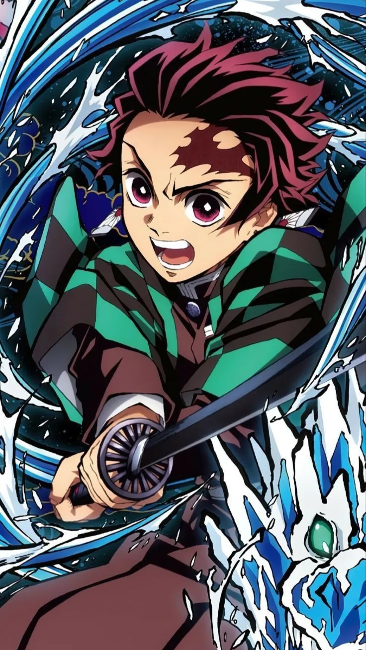 ai character: Tanjiro Kamado background