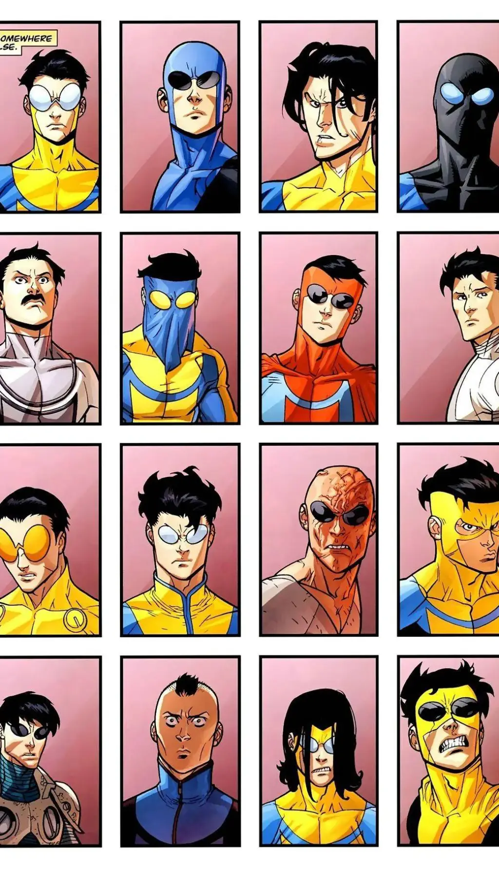 ai character: Invincible  background