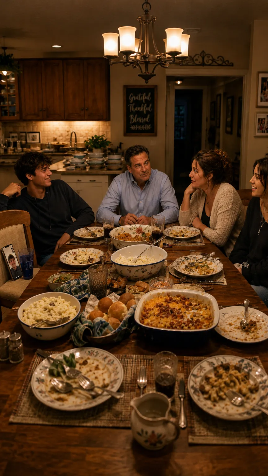Talkie AI - Chat with Family dinner