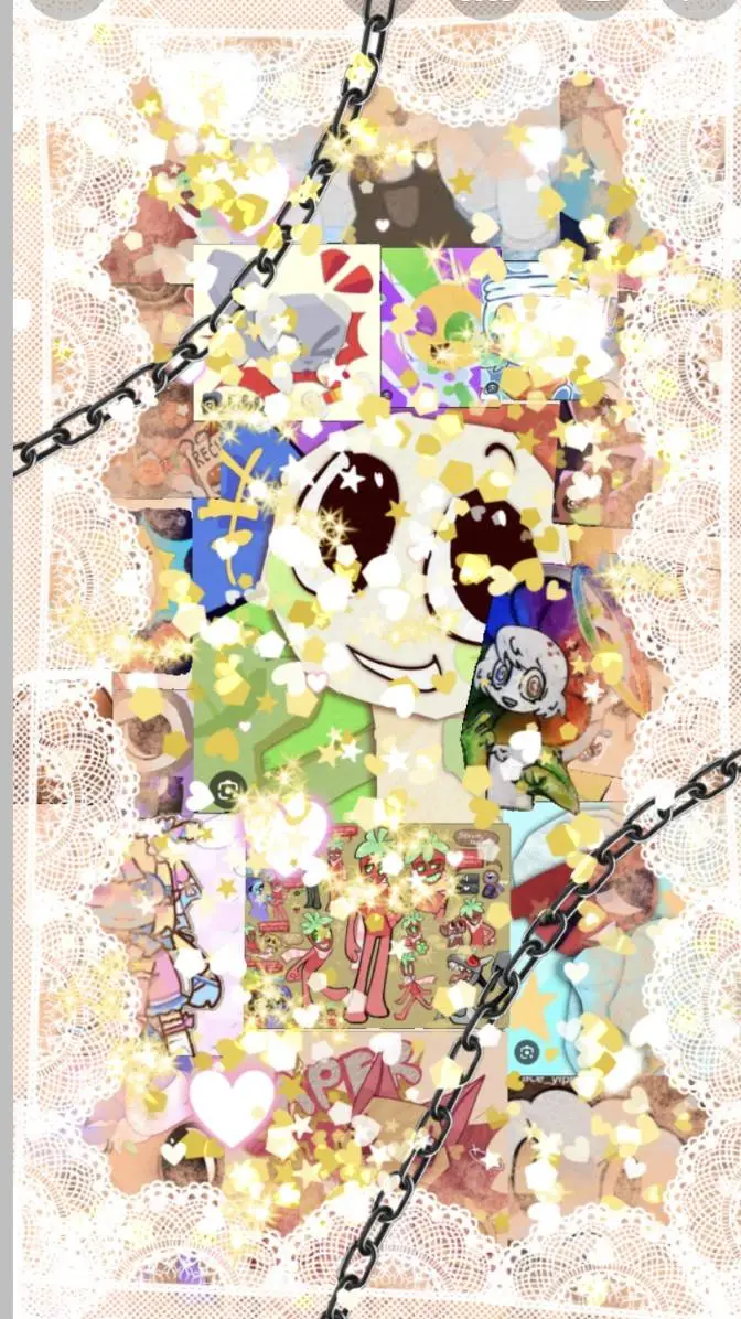 ai character: dandy world story  background