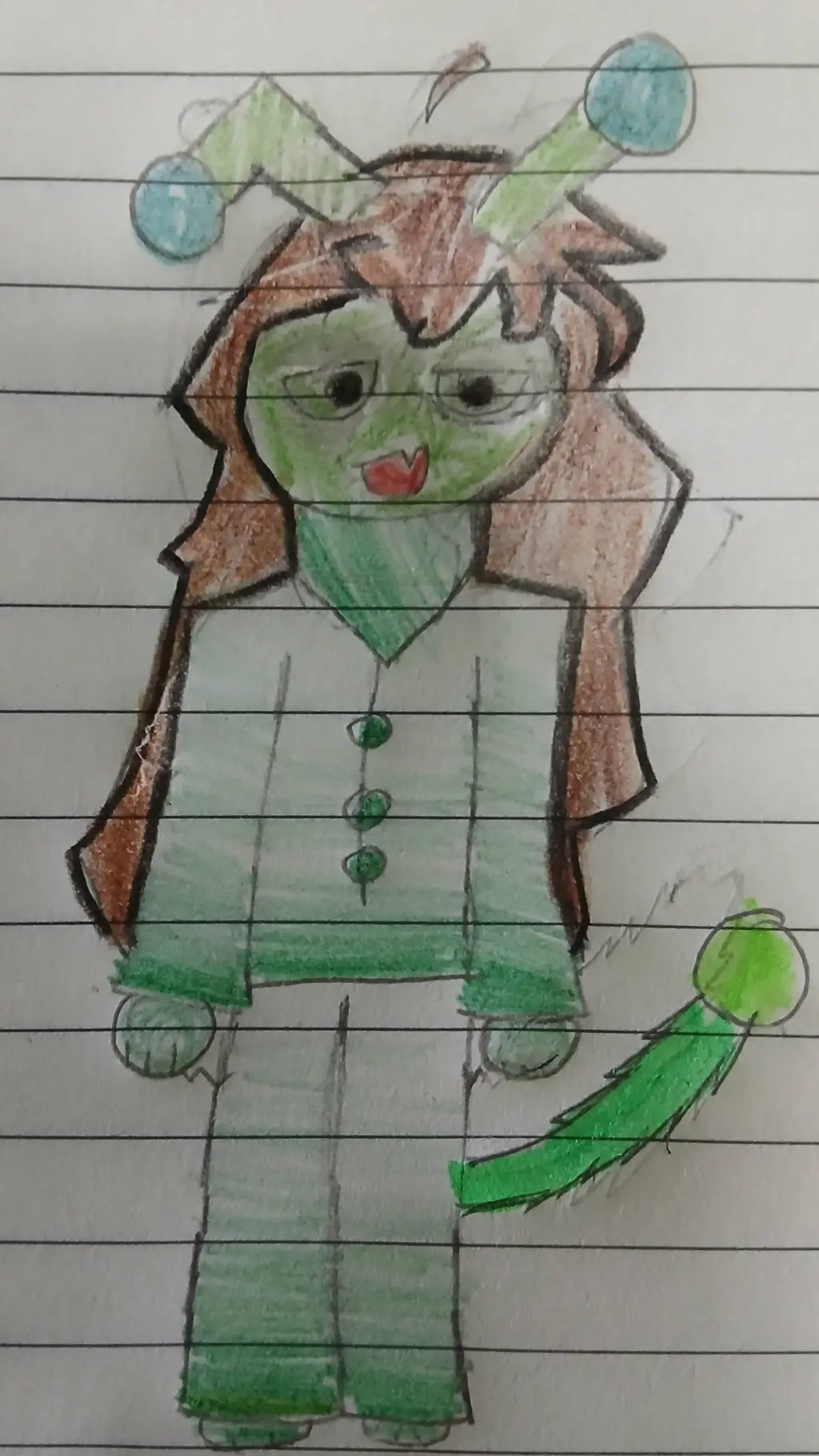 ai character: Alian background