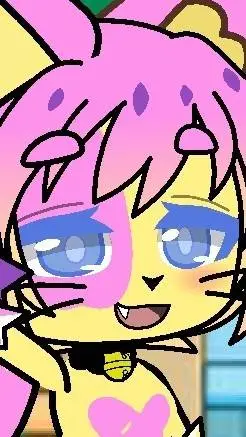 ai character: IM FINNALY BACK <3 background