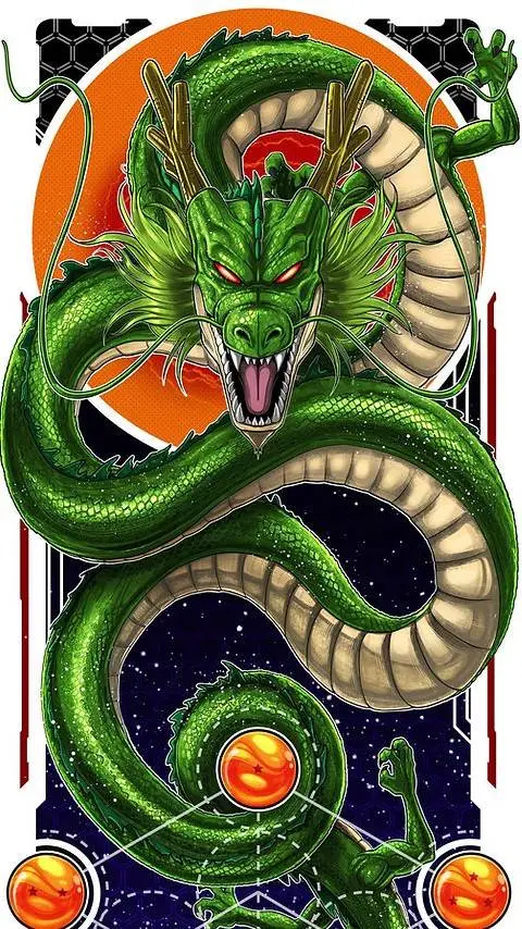 ai character: dragon shinron background