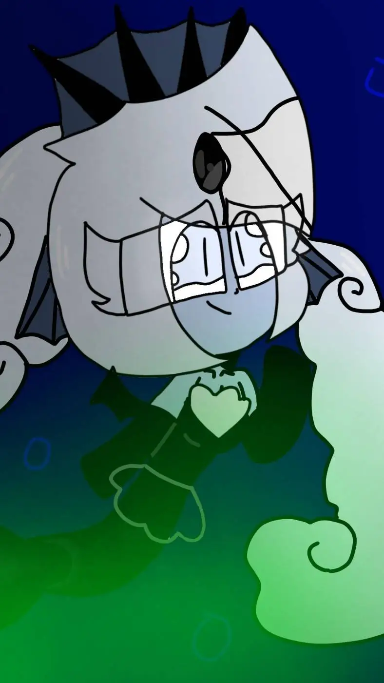 ai character: sea witch zatsune  background