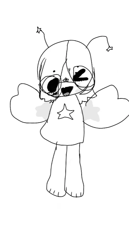 ai character: Zazi (dw oc) background