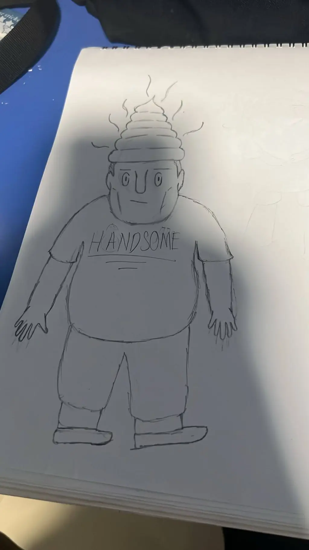 ai character: Mr handsome background