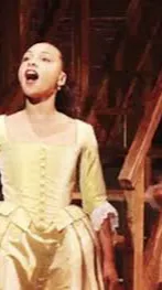 ai character: Hamilton collage  background