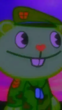 ai character: Flippy-flipqy background