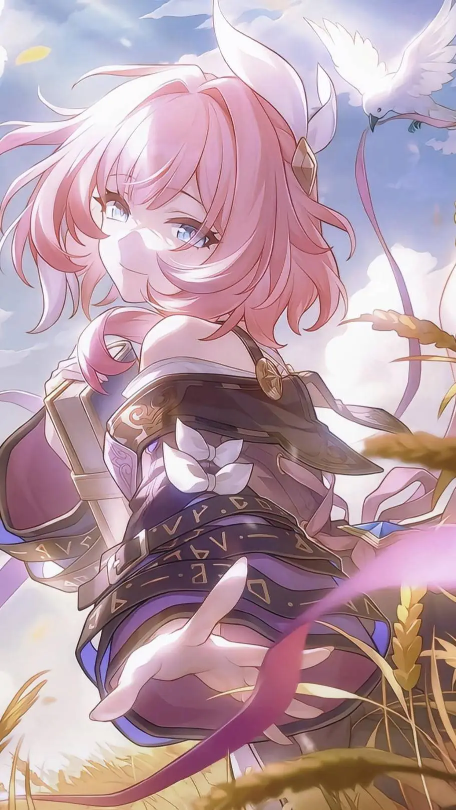 ai character: 昔涟 background