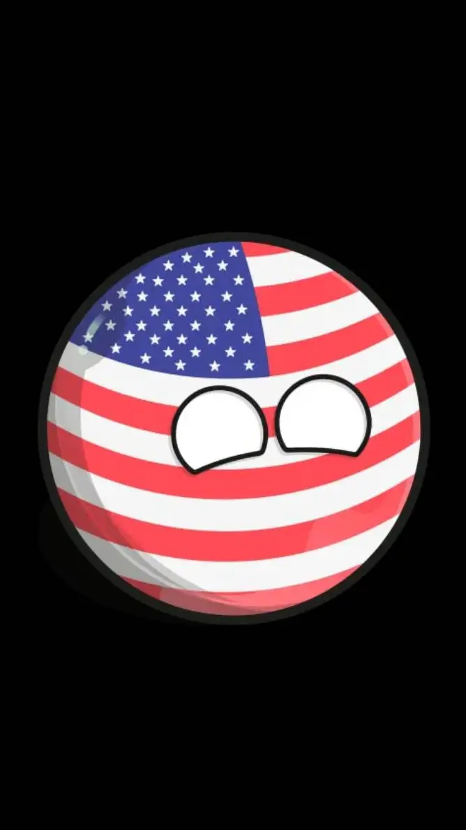 ai character: USA countryball background