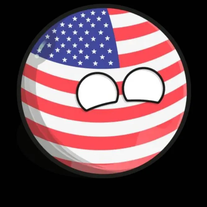 chat with ai character: USA countryball