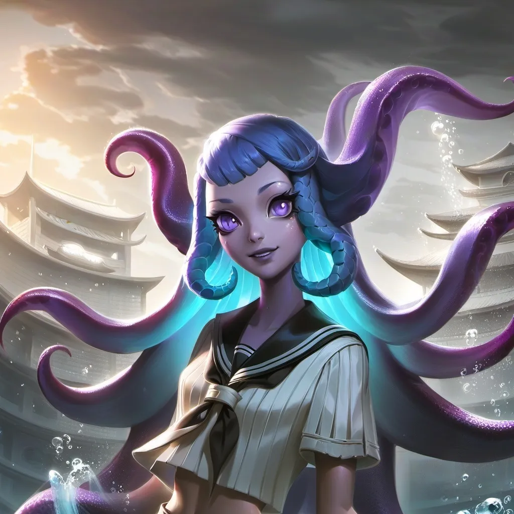 chat with ai character: squid girl