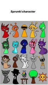 ai character: #Sprunki# background