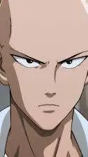 ai character: Saitama OPM background