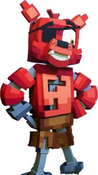 ai character: Foxy FAF background