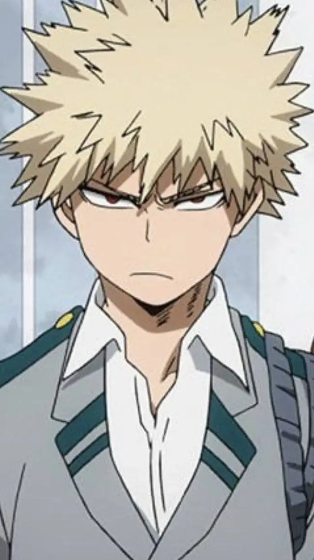 ai character: Bakugo Katsuki background