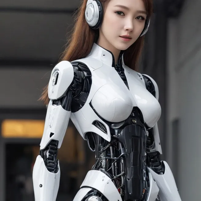 chat with ai character: robot girlfriend 