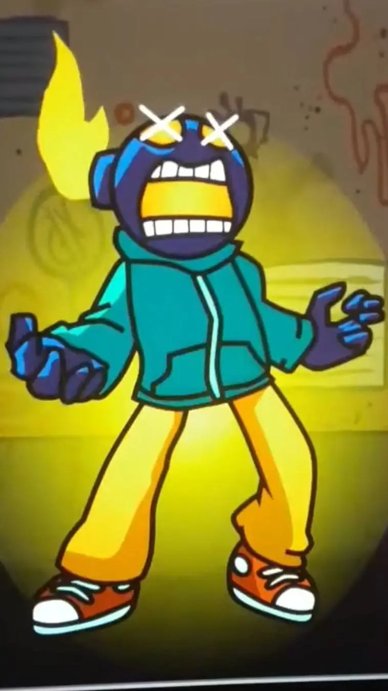 ai character: deadly blastwhitty background