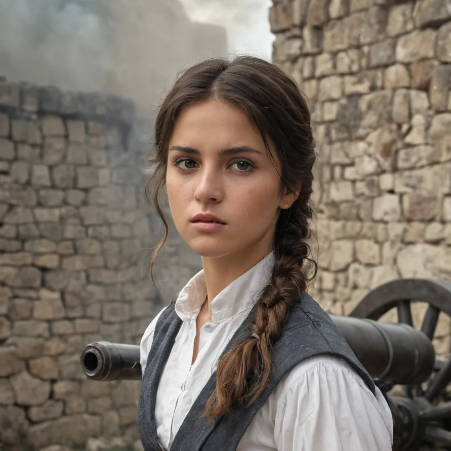 chat with ai character: Agustina d'Aragón