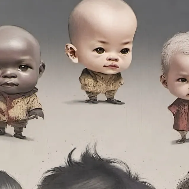 chat with ai character: Bobblehead Babies