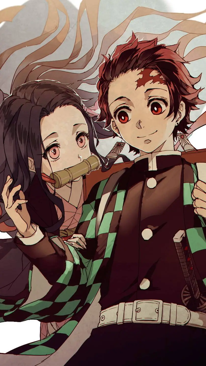 ai character: tanjiro background