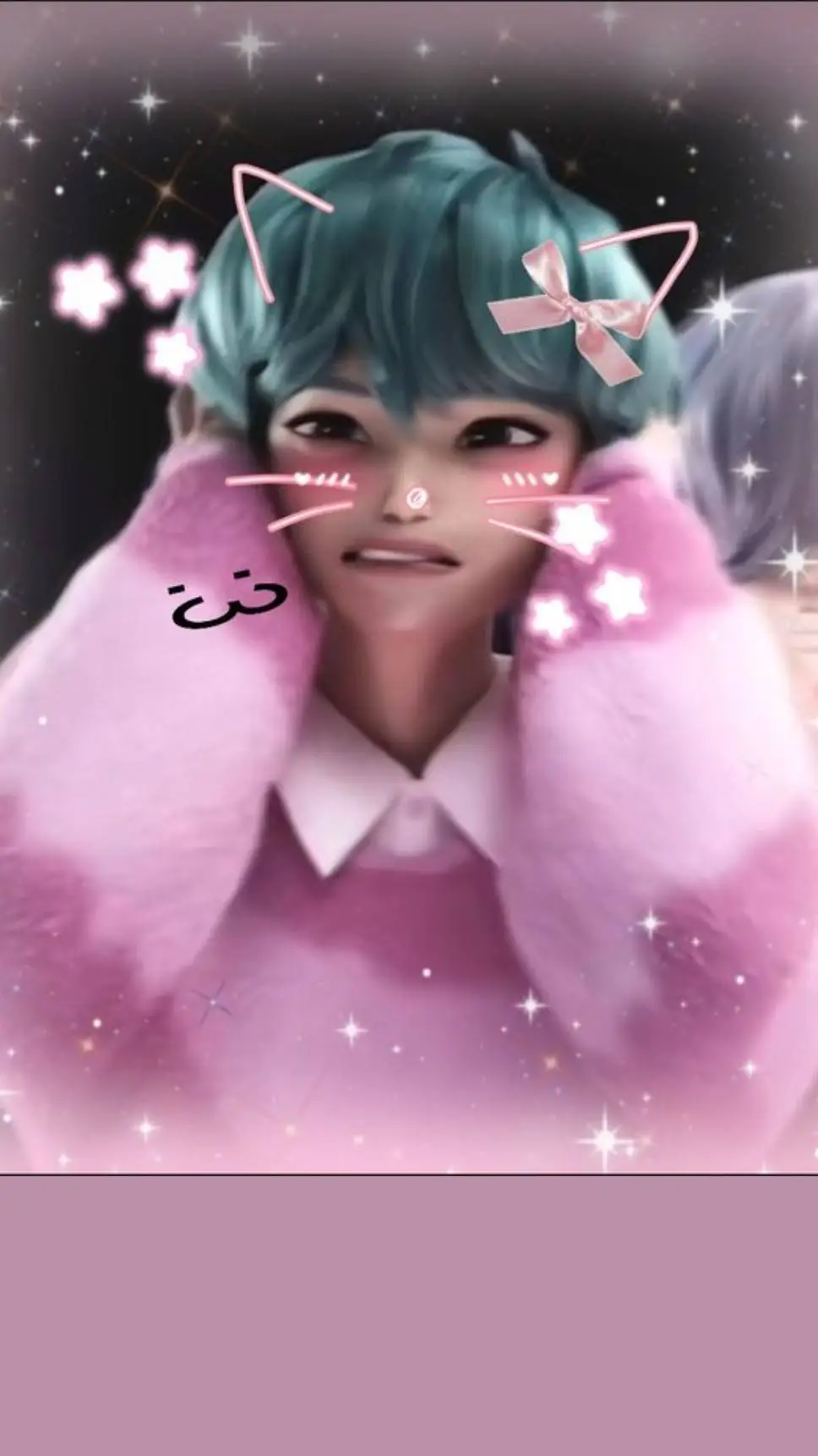ai character: Zoey snaps!  background